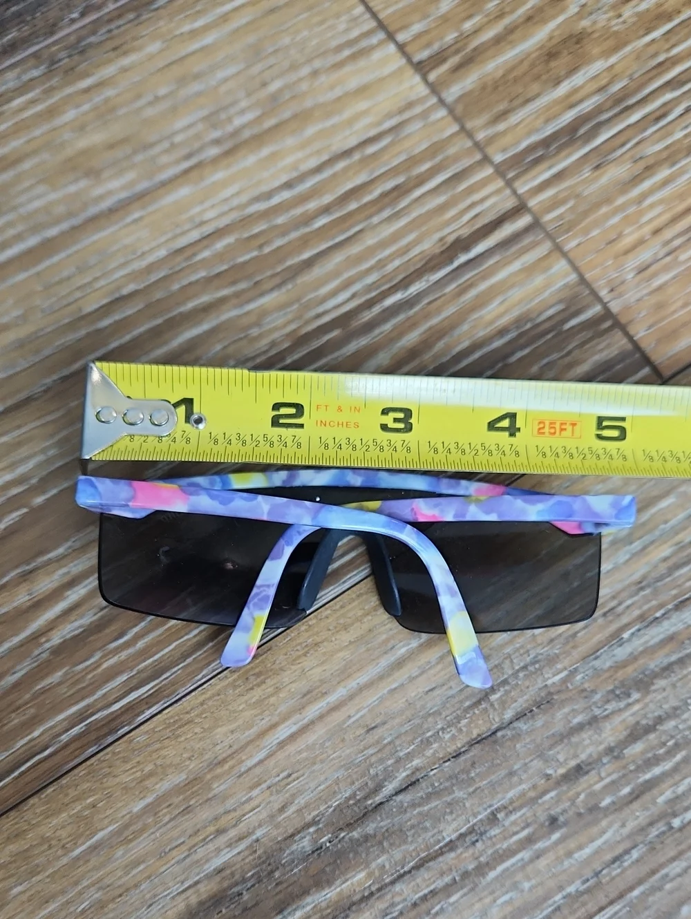 Vintage The Alamo Kids Sunglasses Purple Blue Pink Yellow